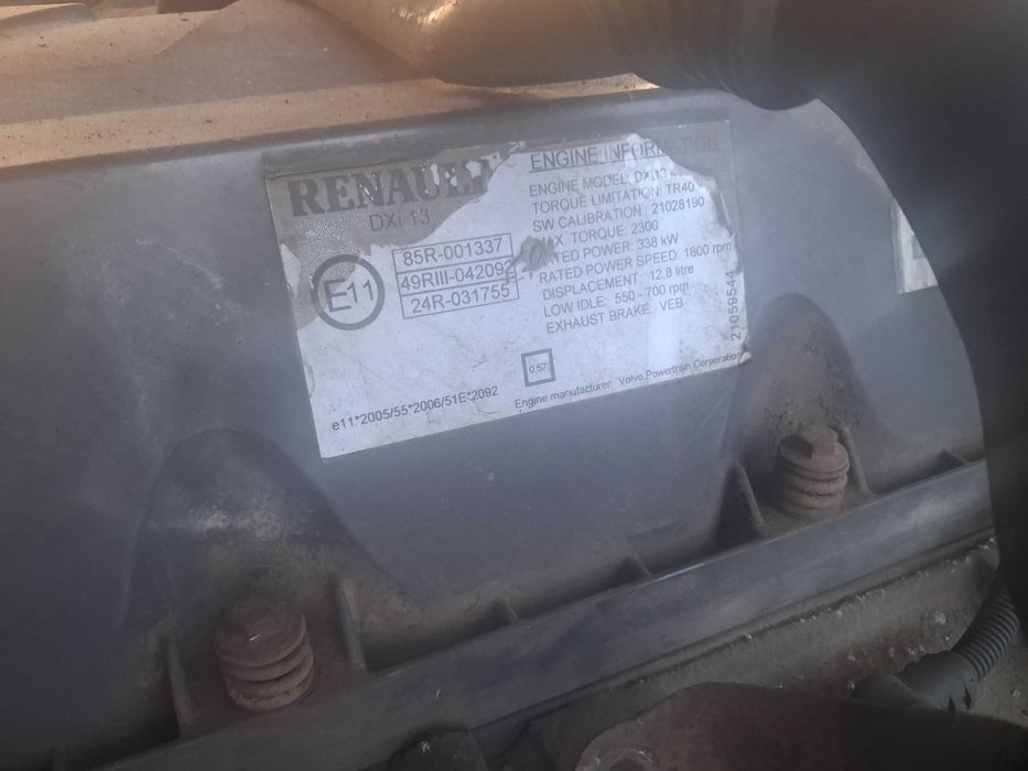 Двигун Renault Magnum 460 DXi 13 (2008 рік)