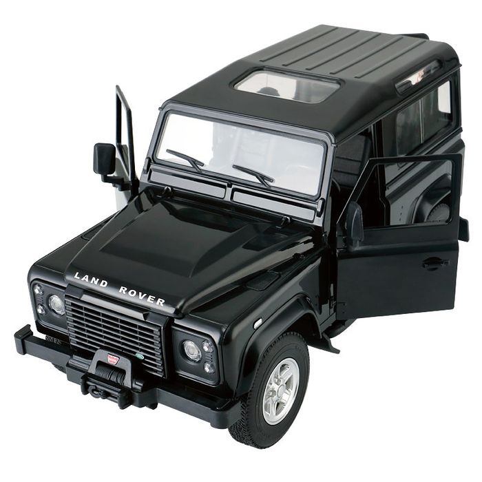Autko R/C Land Rover Defender RASTAR Czarny Auto zdlanie sterowane