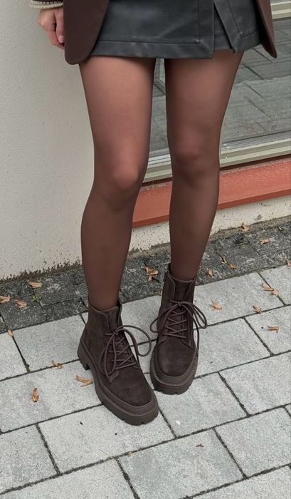 Продам замшеві ботинки Enemy Studio 2 рази вигуляні