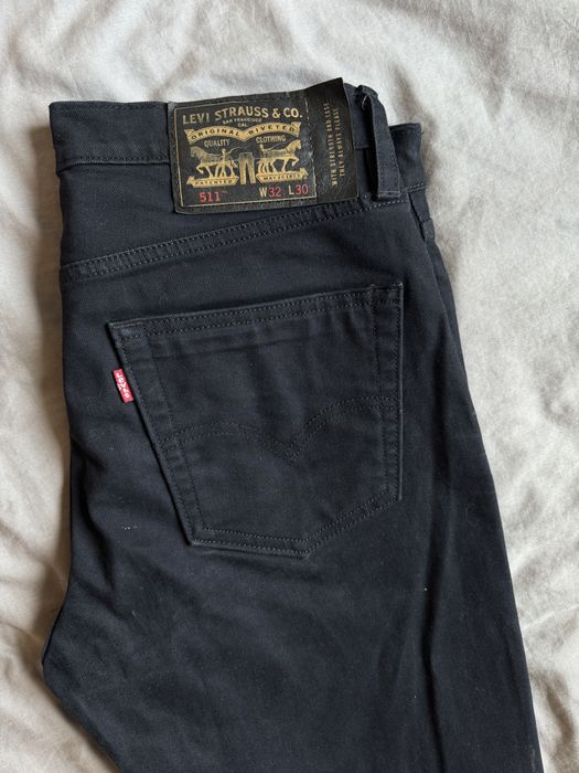 Джинси Levis 511 чорні М. 32/30