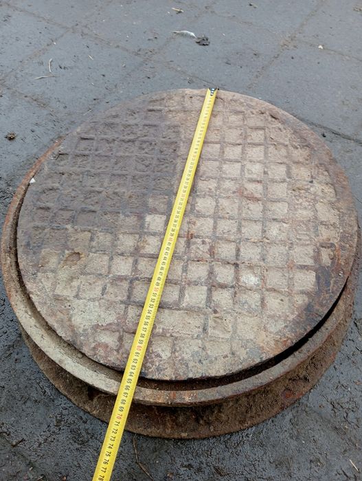 Dekiel pokrywa żeliwna pierścień