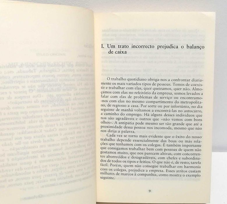 Livro - O Segredo das Boas Relações Humanas, de Harald Raschke