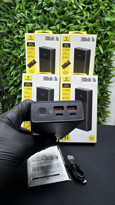Топовий павербанк в наявності Базеус Star lord 20000 mAh 30W Baseus