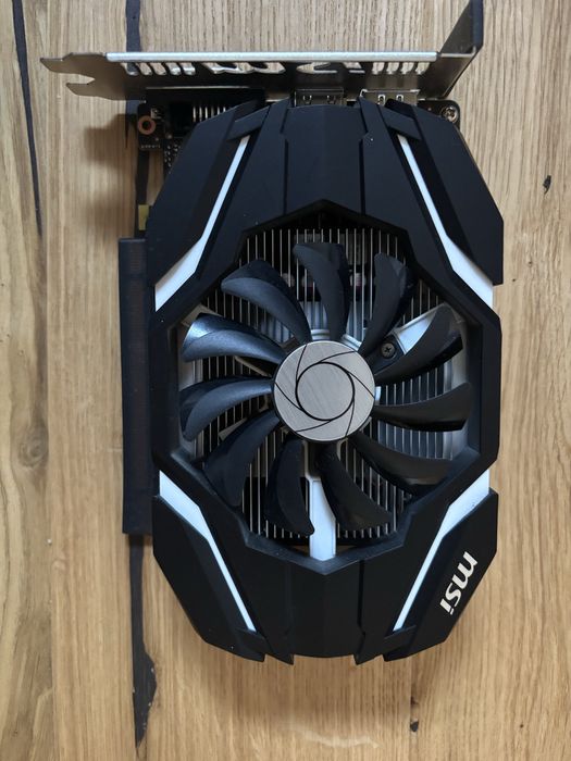 MSI GeForce GTX 1050 Ti.
