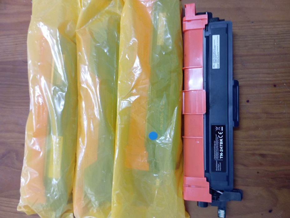 Pack 4 Toners Compatíveis Brother TN-247 (BK/C/M/Y) - Alta Capacidade