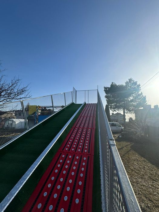 Snowtubing na przyczepie