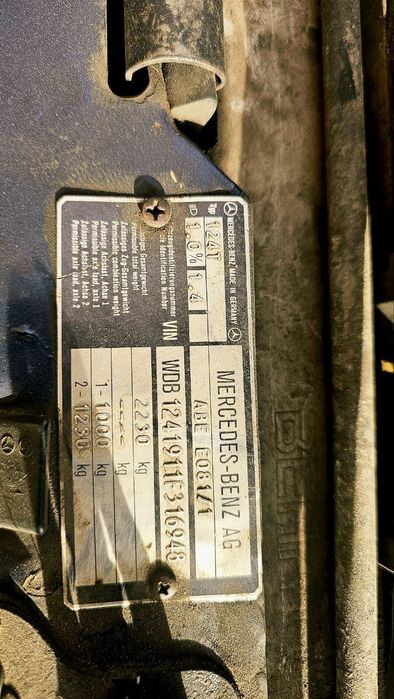 Мерседес 124 универсал дизель акпп