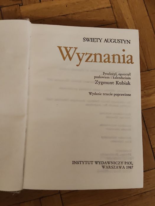 Wyzwanie Święty Augustyn