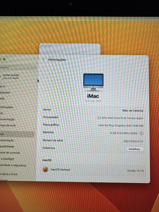 IMac impecável cinza