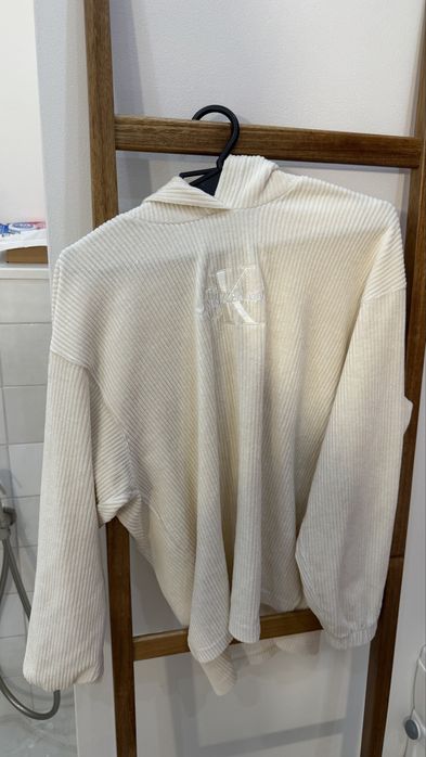 Худи calvin klein xs велюровое