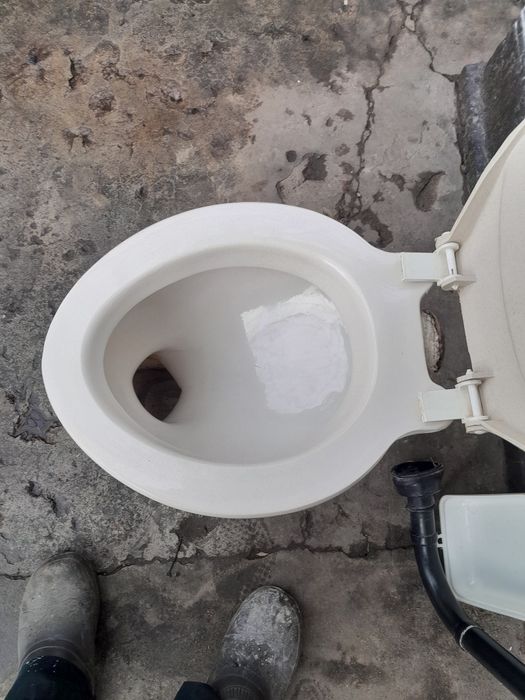 Унитаз с бачком. Б/у