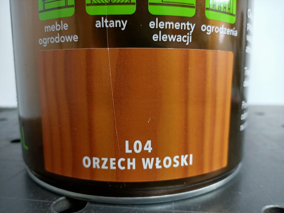 Lakierobejca Vidaron orzech włoski L 04.  5 litrów