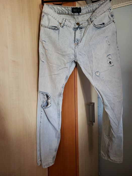 Spodnie jeansowe damskie mohito M/l