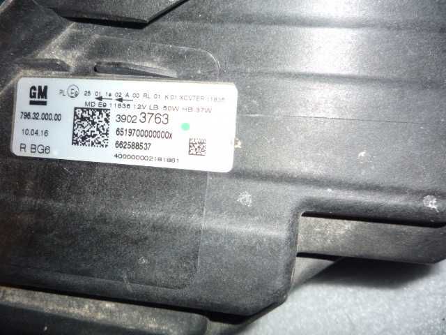 Lampa przednia prawa Opel Astra K Ful Led