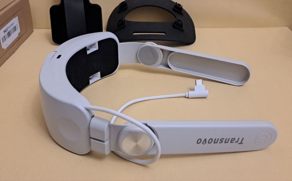 кріплення (Head Strap) бренду Transnovo з акб 6000 mAh для VR Oculus / Meta Quest 2, модель RS1-6000SE