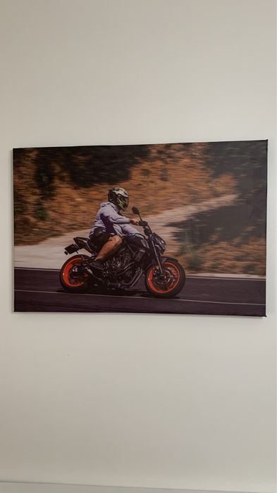 Fotografias em tela