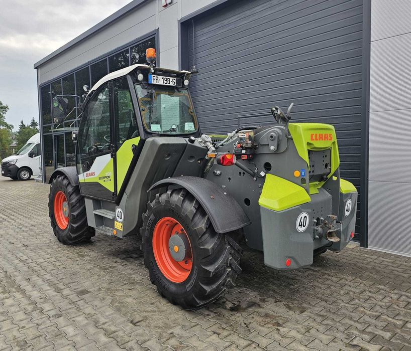 CLAAS SCORPION 756 Varipower 156kM Centralne Smarowanie Full Opcja Klima Oryginał