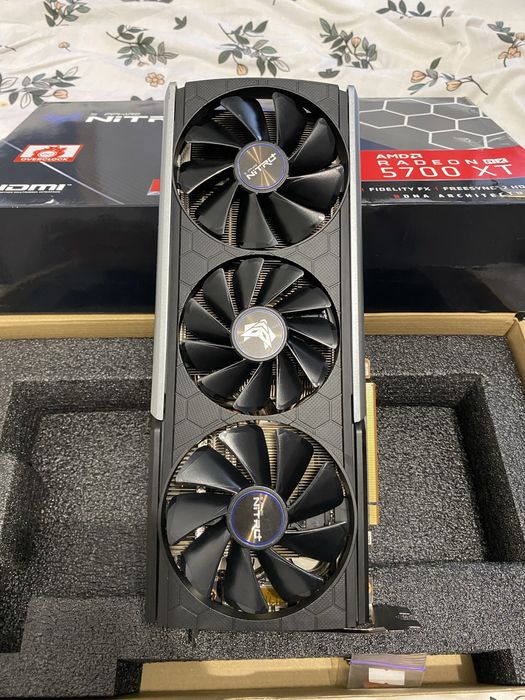 sapphire rx 5700 xt nitro+ - купити комплектуючі для ПК - Ціна на