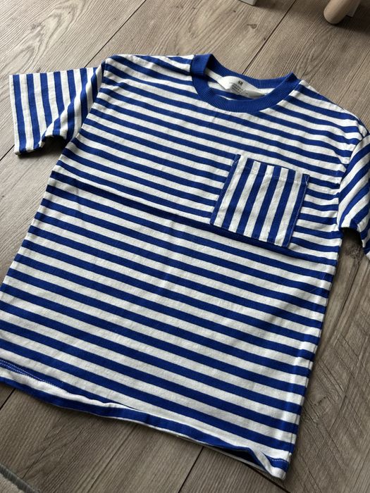 Dwa tshirty chłopięce h&m rozm. 110/116