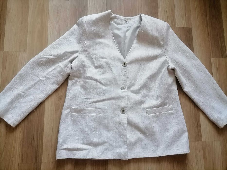 Jasny żakiet xxl