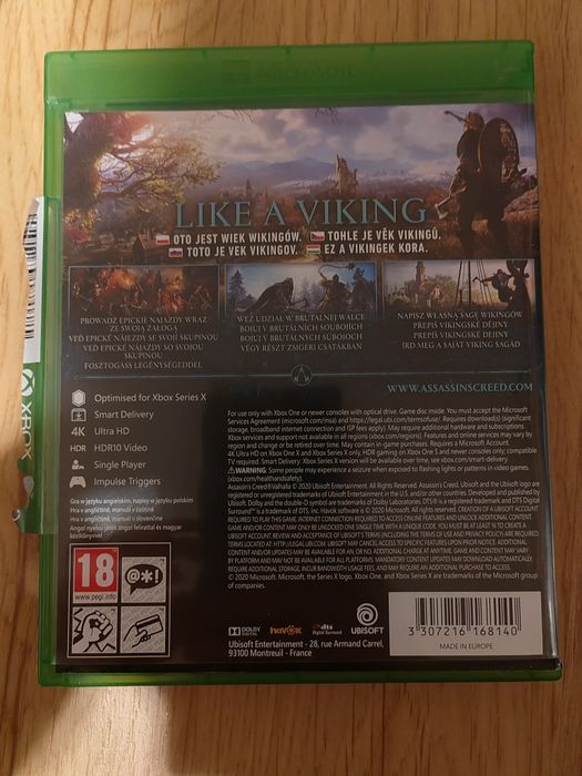 Assassin's Creed valhalla xbox one s x series Polska wersja