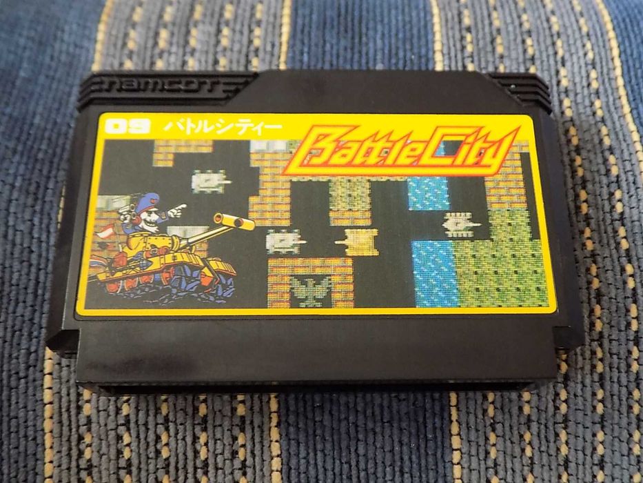 Battle City kultowe Tank 1990 oryginalny kartridż Nintendo
