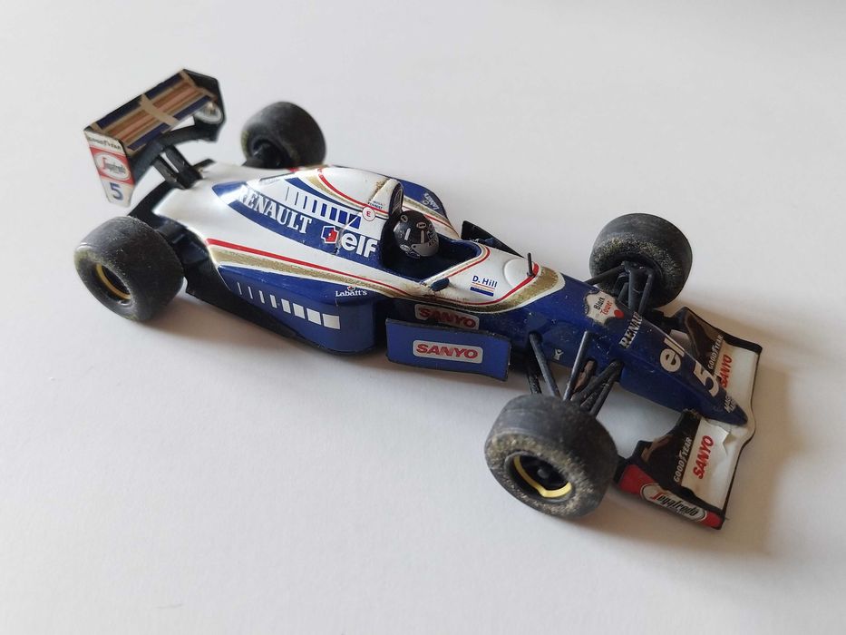 miniatura 1/43 WILLIAMS FW16 test-car Damon Hill (1995) | edição Onyx