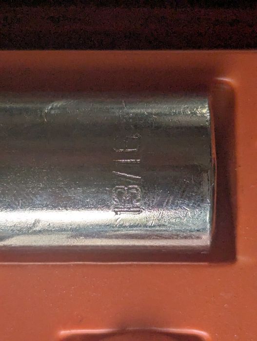 Набор головок 35+ штук хром