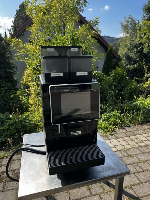 Ekspres do kawy Franke A600 automat profesjonalny gastronomiczny mleko w proszku kawa cappuccino latte