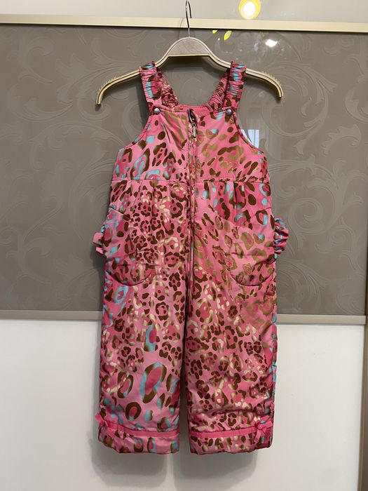 Полукомбенізон 92 рожевий лео