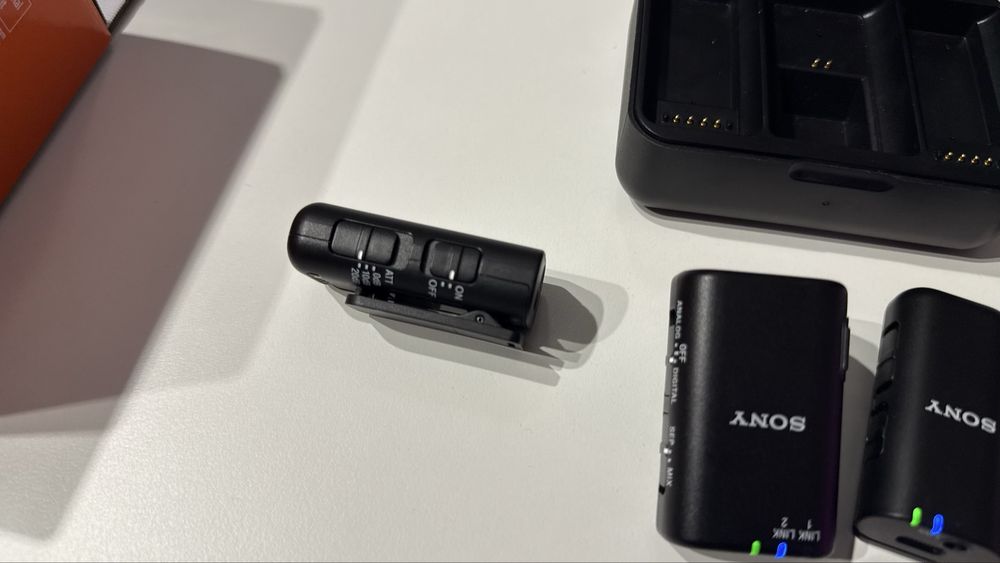 Mikrofon Sony ECM-W3 stan bardzo dobry (1szt mikrofonu) + odbiornik