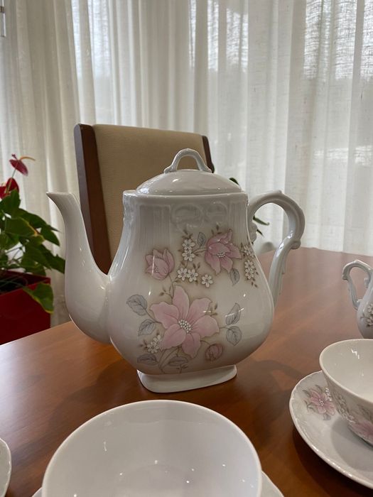 Jogo de chá novo Vista Alegre