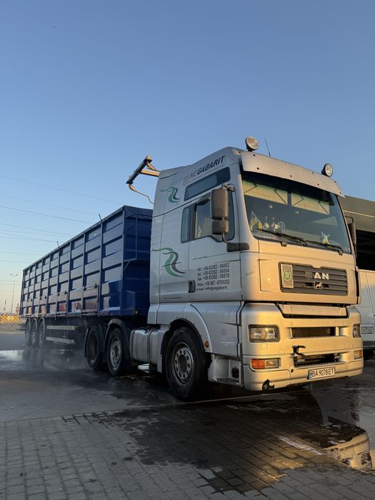 Продам Man 26.480 автомат та Причіп Fruehauf