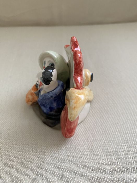 Mini-presépio arte popular-em argila vitrificada - Conceição Sapateiro