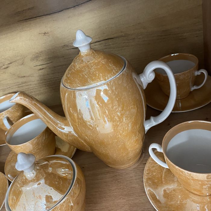 Zestaw kawowy z porcelany