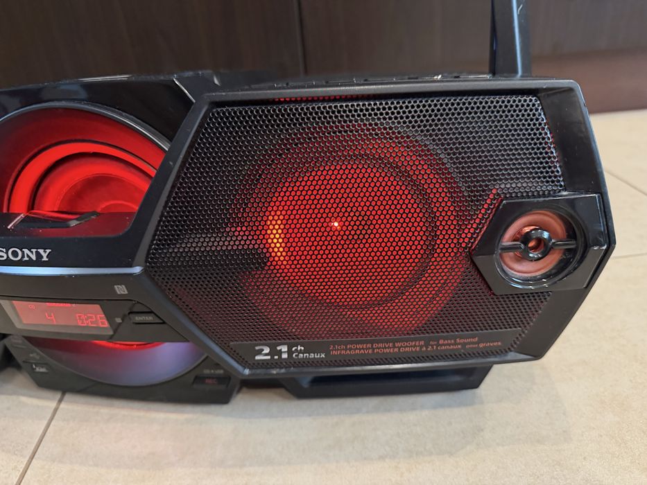 Boombox Sony zs-btg905 z bluetooth