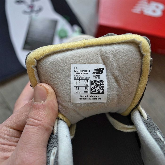 Чоловічі кросівки New Balance 2002R Protection Pack 'Rain Cloud' 40-45