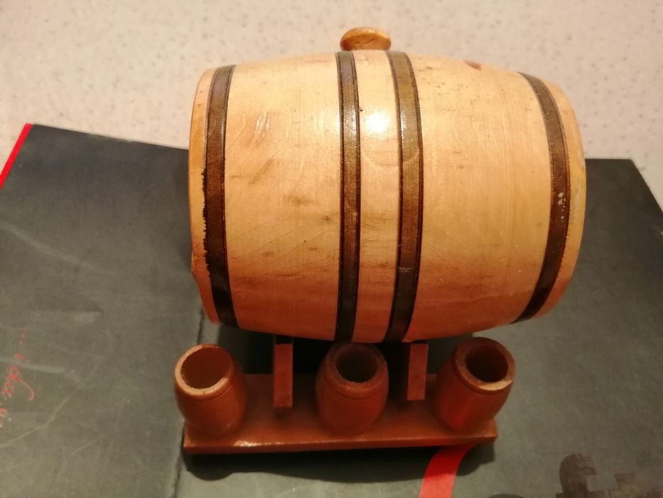 Rękodzieło artystyczne Beczka beczulki Pieniny PRL + lampion gratisy