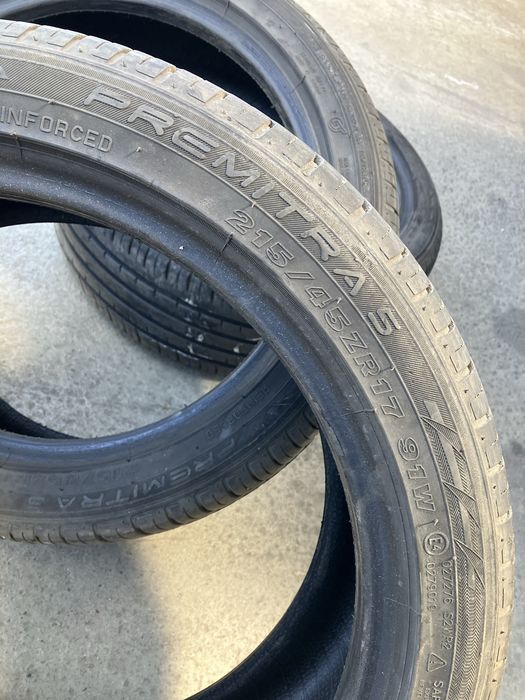 Opony letnie 215/45 R17 6 mm 2021 rok
