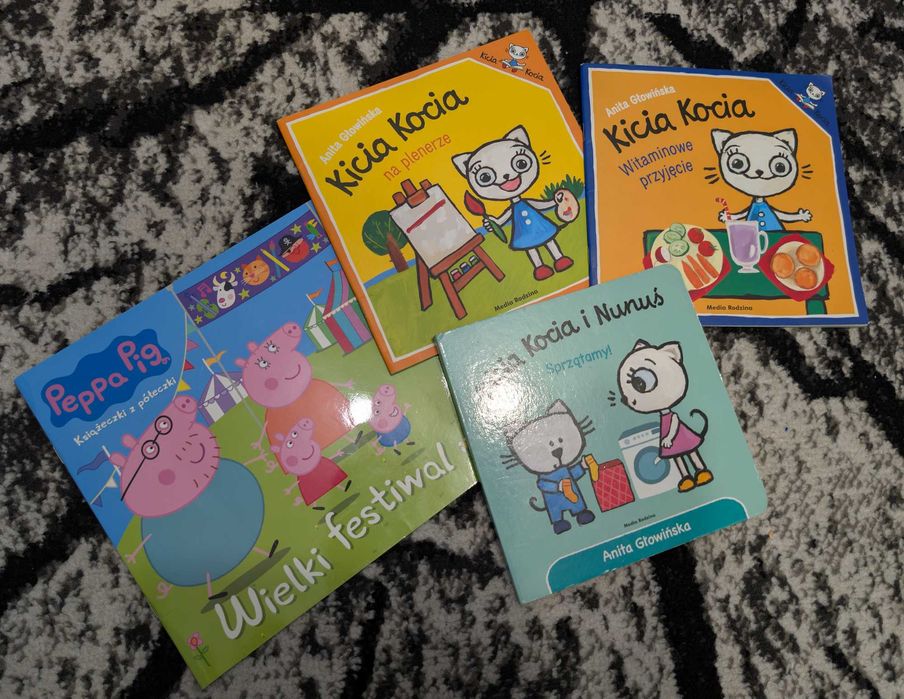 Książki Kicia Kocia i Pepa