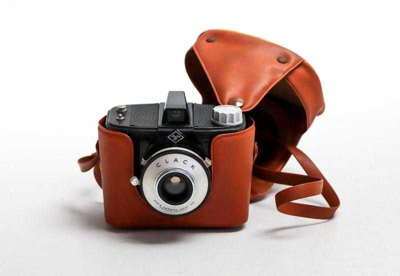 Câmera Agfa Clack vintage 1954/1965