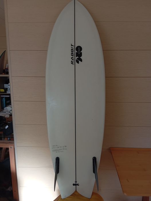 Prancha Surf Org + quilhas Futures Al Merrick keel