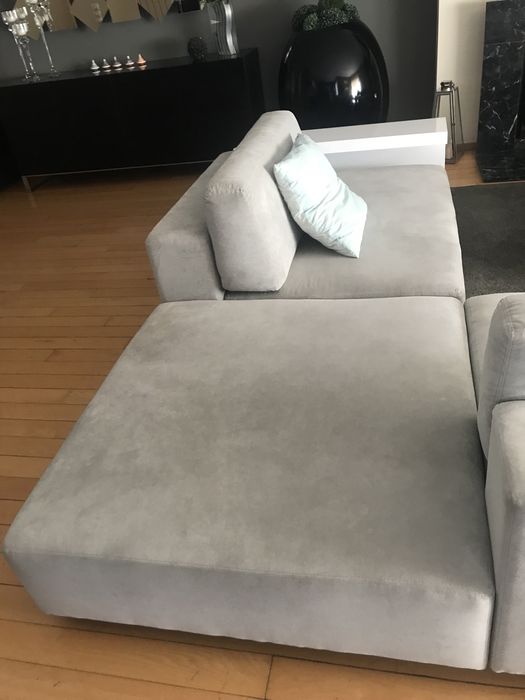 Sofá gigante com chez long