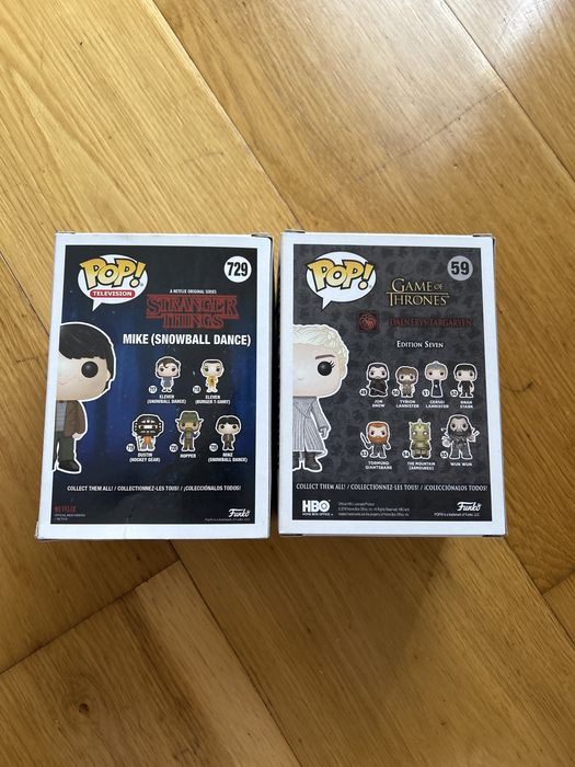 POP FUNKO Daenerys e Mike Stranger Things