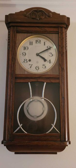 Relógio de Parede em Madeira antigo