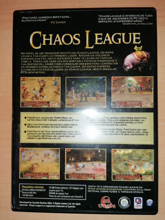 Jogo PC - Chaos League (Optimo estado)