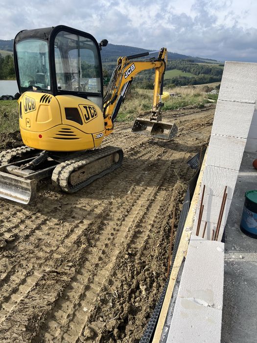 Usługi minikoparką, roboty ziemne, przyłącza