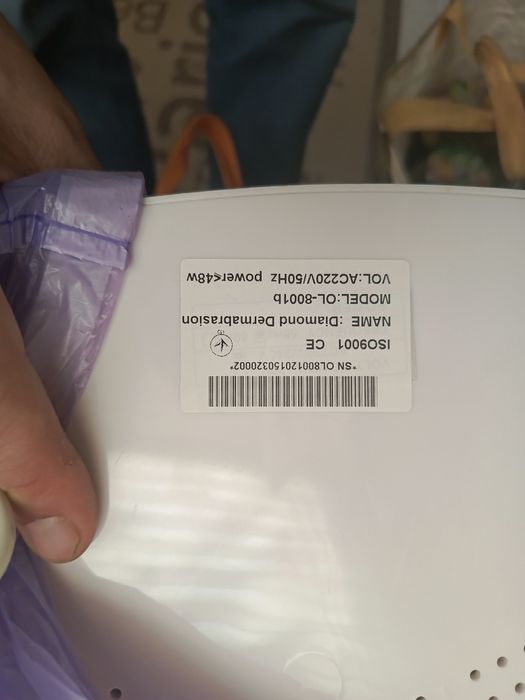 Косметологічний апарат diamond dermabrasion ol-8001b