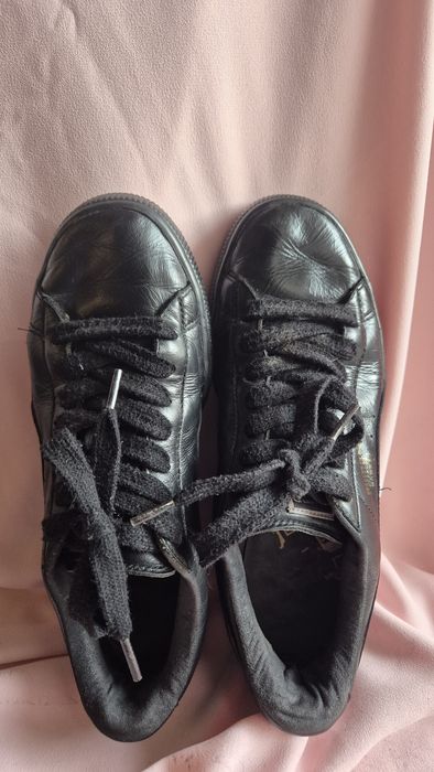 Buty damskie. Marka Puma. Naturalna skora.