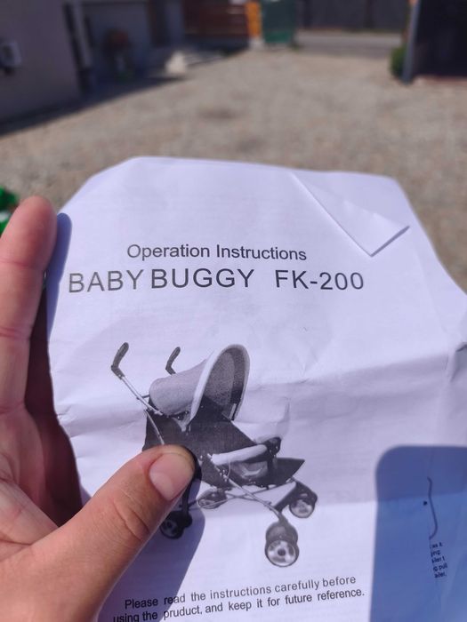 Wózek spacerowy Baby Buggy